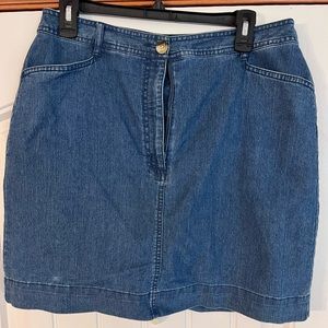 Sz 12 denim skirt